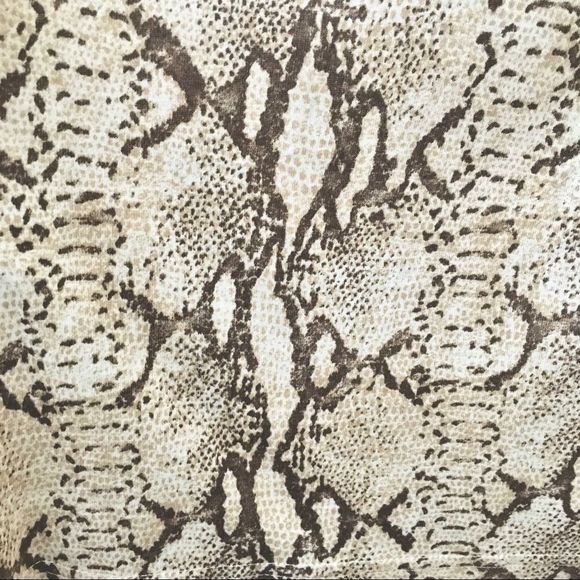 COPY - H&M Python Print Jersey Viscose Drawstring Dress - Picture 5 of 6